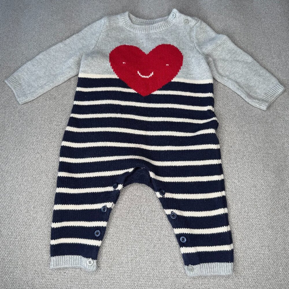 baby GAP knit baby coveralls 3-6M